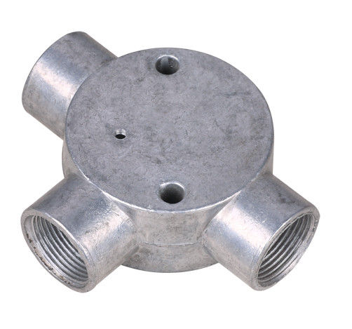 Bs Threaded Three Way Junction Box Weatherproof Metal Conduit