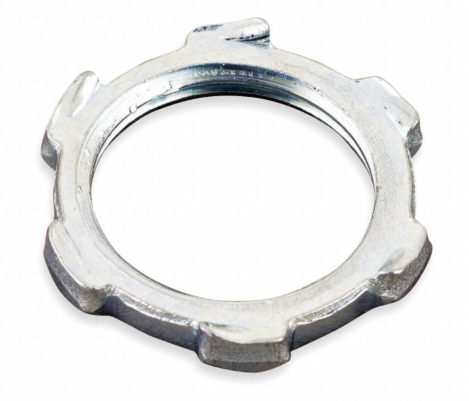 Female Electrical Conduit Lock Nuts / Stainless Steel Conduit Locknuts