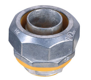 Small Flexible Straight Connector , Liquidtight Flexible Metal Conduit Fittings