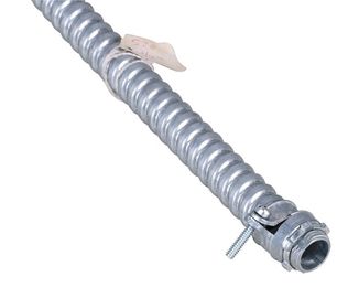 Straight  Metal Squeeze Connector Electrical Conduit Joints UL / SGS Certification