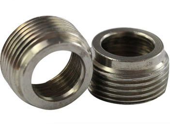 Compact Rigid Conduit Bushing , Electrical Conduit Reducer Natural Finished