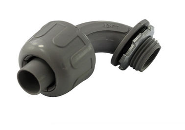 Buy Dust Resistant 20mm Plastic Conduit Accessories PA6 90 Degree Liquid Tight Connector online manufacture