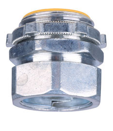Buy Professional EMT Conduit Parts , 1 / 2 3 / 4 EMT Compression Coupling Custom Color online manufacture