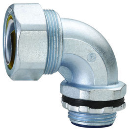 Buy HX Flexible Conduit Accessories , Plum Type Electrical Conduit 90 Degree Elbow online manufacture