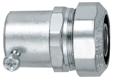 Buy NUG Metal Flex Conduit Connectors , Metal Conduit Pipe Fittings Anti Aging online manufacture