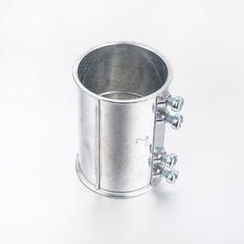 Buy Screwed 2 Inch EMT Coupling , Electrical Galvanised Conduit Fittings 1/2