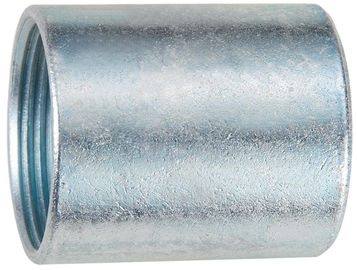 Buy NPT Rigid Threaded Coupling , White Galvanized Threaded Conduit Fittings online manufacture