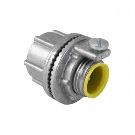 Buy Watertight Rigid Conduit Hub , Zinc Die Cast Grounding Hub For Conduit online manufacture