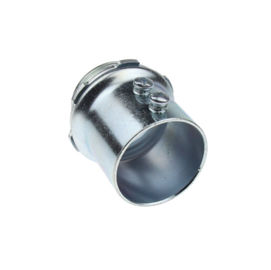Buy Lightweight 1 2 EMT Fittings And Connectors , Steel Electrical Conduit Parts online manufacture