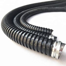 Buy Waterproof Indoor Flexible Electrical Conduit PVC Coated Fire Resistance online manufacture