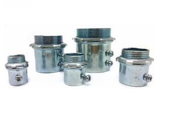 Buy Steel EMT Set Screw Connector , EMT Electrical Conduit Fittings Insulated Type online manufacture