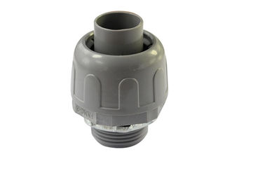 Buy Straight Type Plastic Conduit Fittings Nylon Liquid Tight Connector Insulated online manufacture