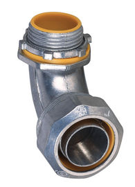 Buy 1 Inch Liquid Tight Angle Connector , Electrical Conduit Elbow Fittings Polished online manufacture