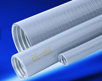 Buy Indoor 1 Inch Flexible Electrical Conduit Grey Color Anti Aging Pull Resistance online manufacture