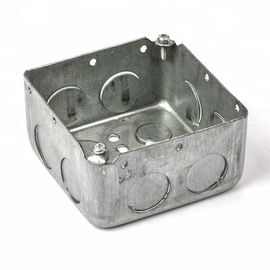 Buy Surface Mounted Metal Conduit Box Customized Dimension Drawn Type online manufacture