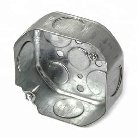 Buy Steel Galvanised Conduit Box , Metal Conduit Junction Box 0.8-1.5mm Thickness online manufacture