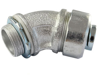Buy Durable Malleable Iron Conduit Fittings , 45 Degree Conduit Fitting Firm Structure online manufacture