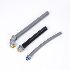 Zinc Die Cast Flexible Conduit Fittings Liquid Tight Straight Connector For Grounding