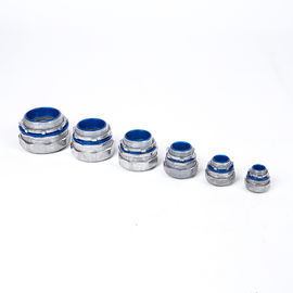 Straight  Liquid Tight Flexible Metal Conduit Connector With Blue Gasket Available