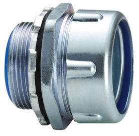 Water Proof Flexible Conduit Box Connector , Straight Ul Listed Conduit Connector