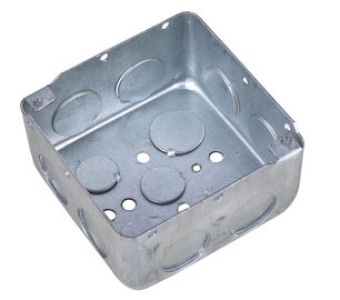 Water Resistance Metal Conduit Box For Surface Mounted Wiring Custom Size